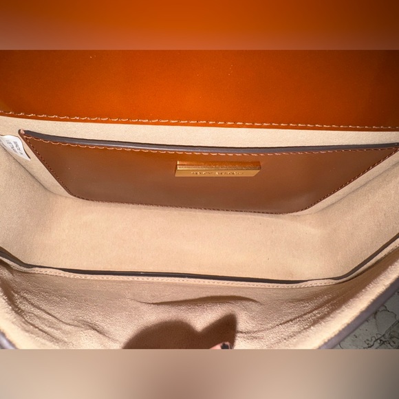 Tory Burch Tan Leather Crossbody Bag - Picture 13 of 16
